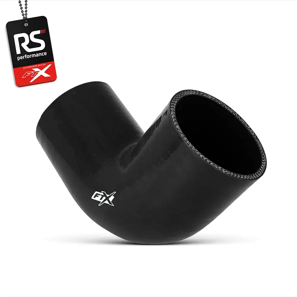 Mangote De Silicone De 90° De 3 Polegadas 76,2mm - 2 Cores