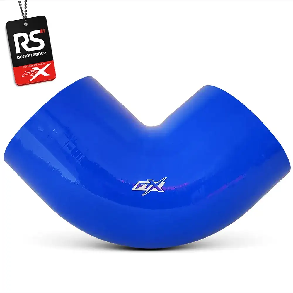 Mangote De Silicone De 90° De 4 Polegadas 101,6mm - 2 Cores