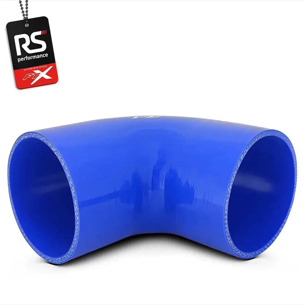 Mangote De Silicone De 90° De 4 Polegadas 101,6mm - 2 Cores