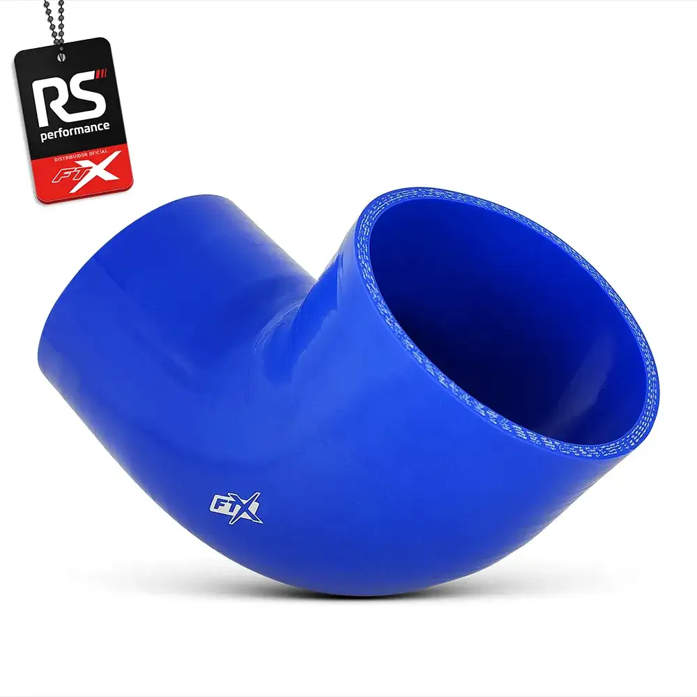 Mangote De Silicone De 90° De 4 Polegadas 101,6mm - 2 Cores