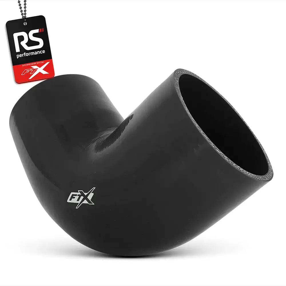 Mangote De Silicone De 90° 3.1/2 Polegadas 88,9mm - 2 Cores