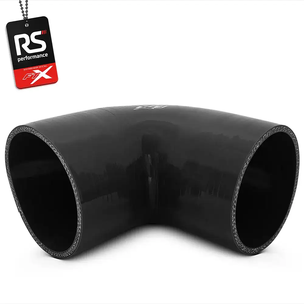 Mangote De Silicone De 90° 3.1/2 Polegadas 88,9mm - 2 Cores