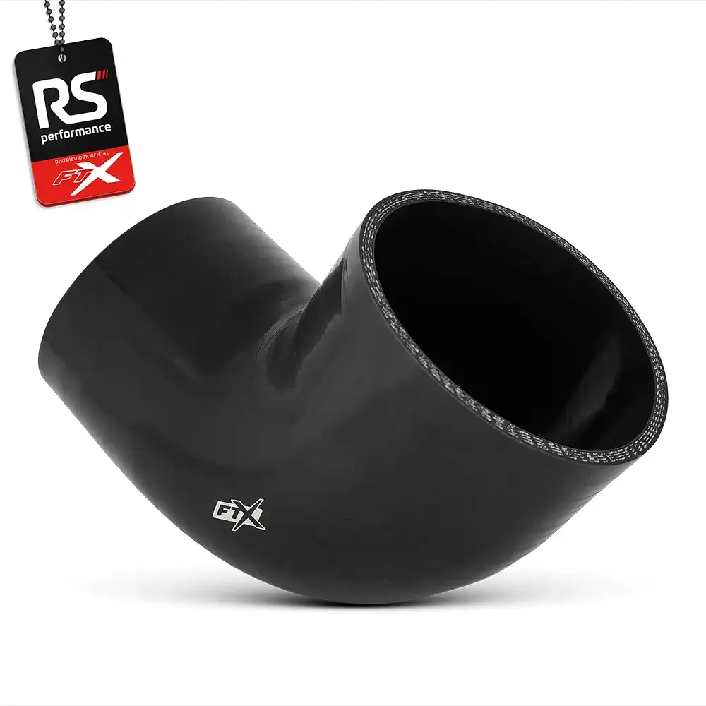 Mangote De Silicone De 90° De 4 Polegadas 101,6mm - 2 Cores