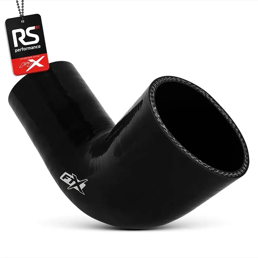 Mangote De Silicone 90° C/ Redução De 2.1/2 X 2 Polegadas