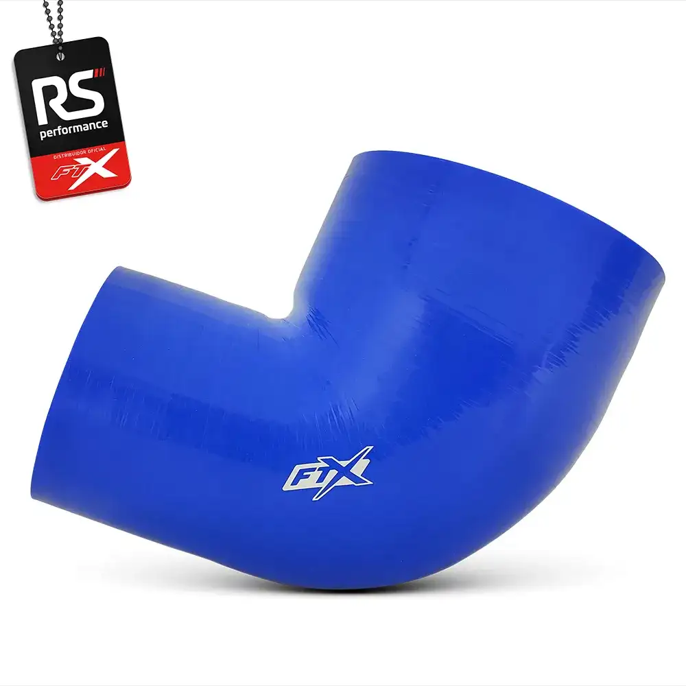Mangote De Silicone 90° Com Redução De 4 X 3 Polegadas