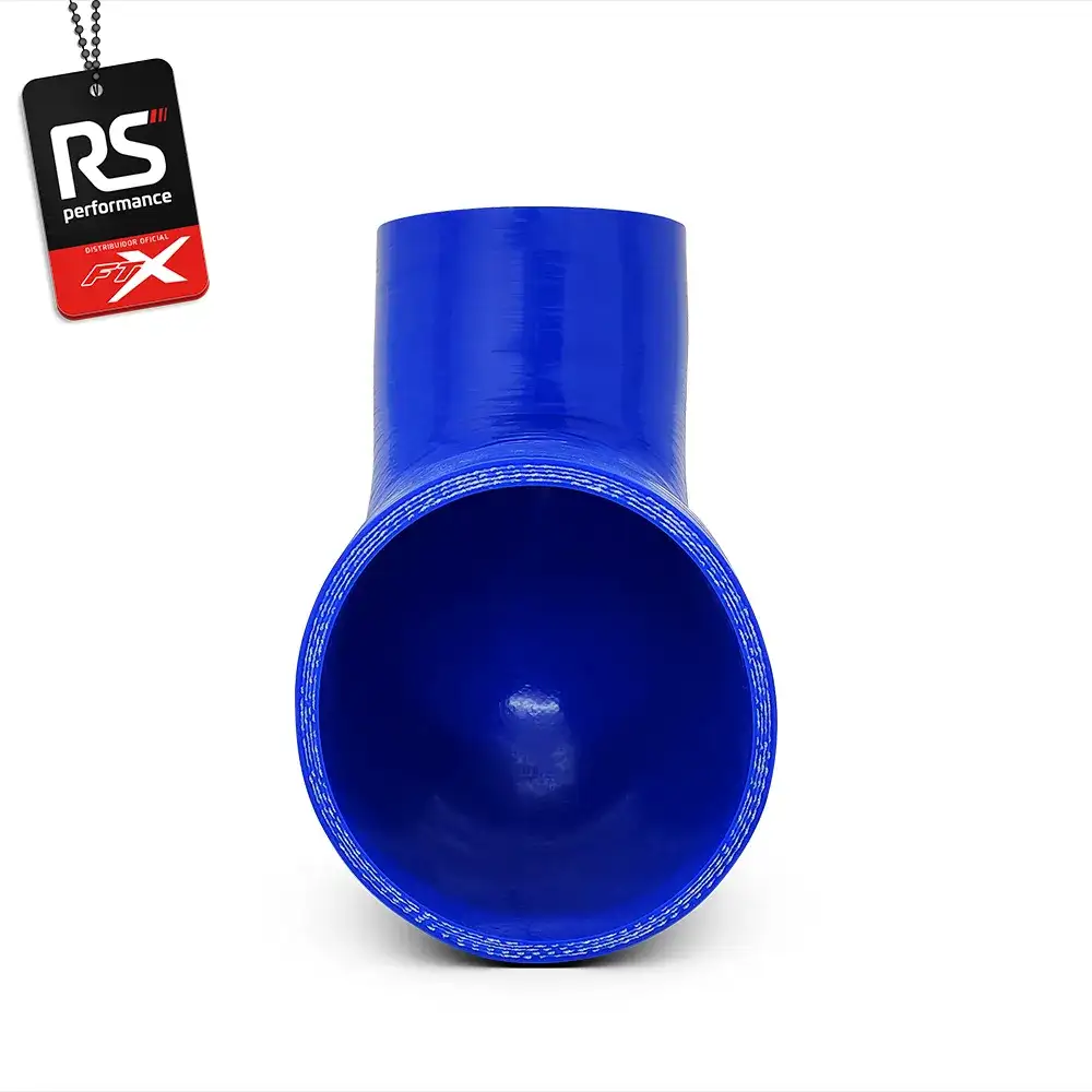 Mangote De Silicone 90° Com Redução De 4 X 3 Polegadas