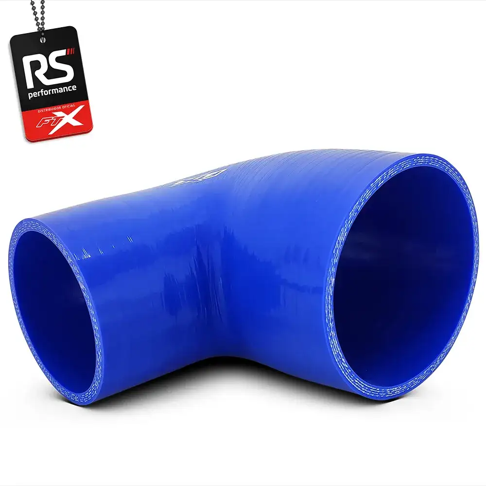 Mangote De Silicone 90° Com Redução De 4 X 3 Polegadas