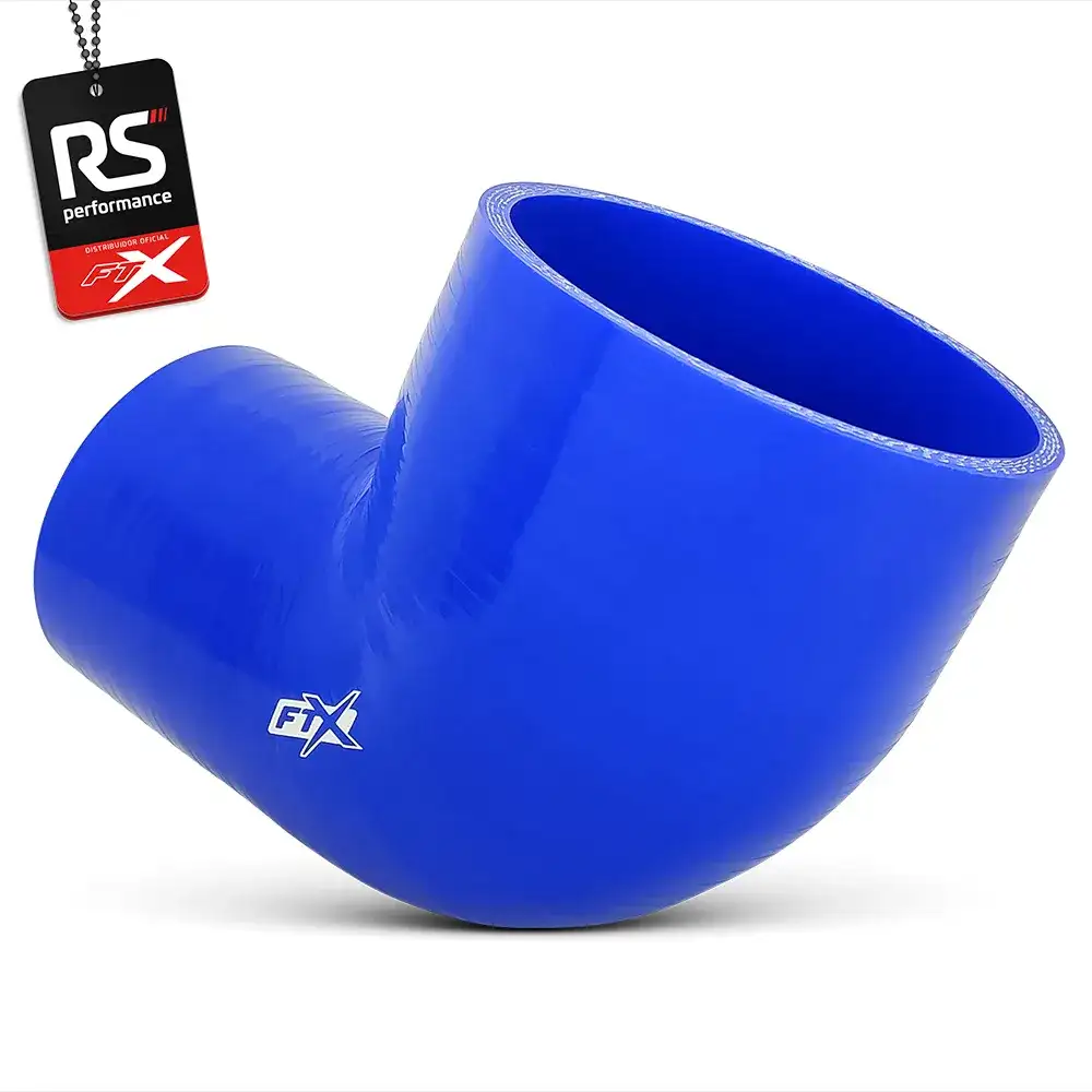 Mangote De Silicone 90° Com Redução De 4 X 3 Polegadas