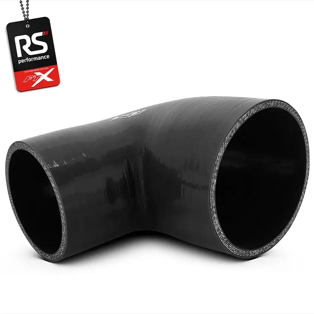 Mangote De Silicone 90° Com Redução De 4 X 3 Polegadas