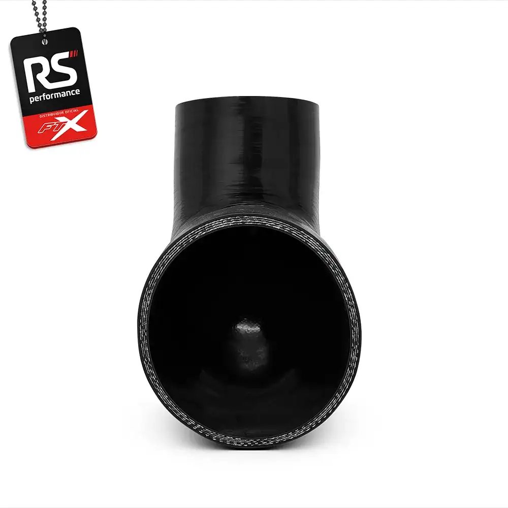 Mangote De Silicone 90° Com Redução De 4 X 3 Polegadas