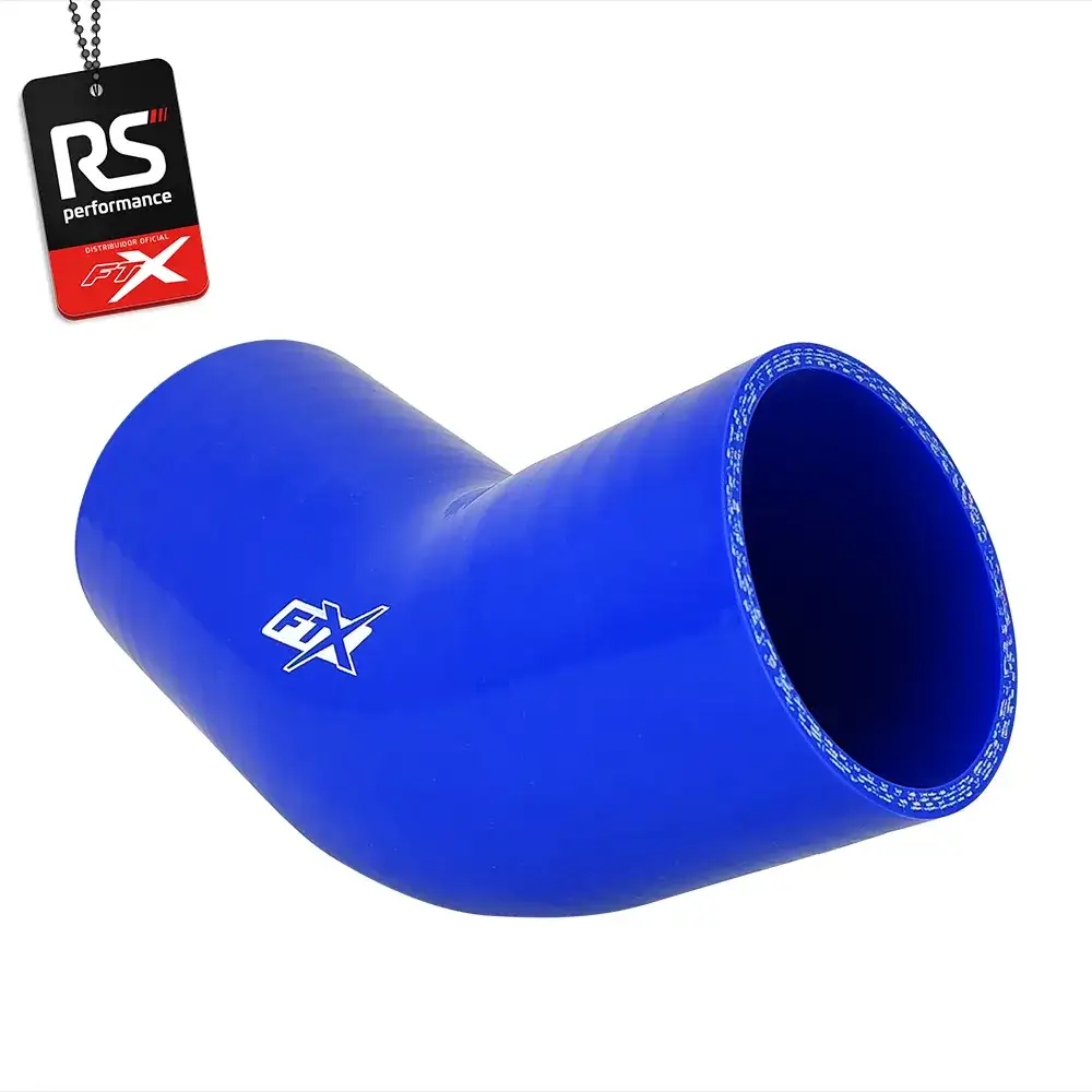 Mangote De Silicone De 45° De 2.1/2 Polegadas 63,5mm 2 Cores