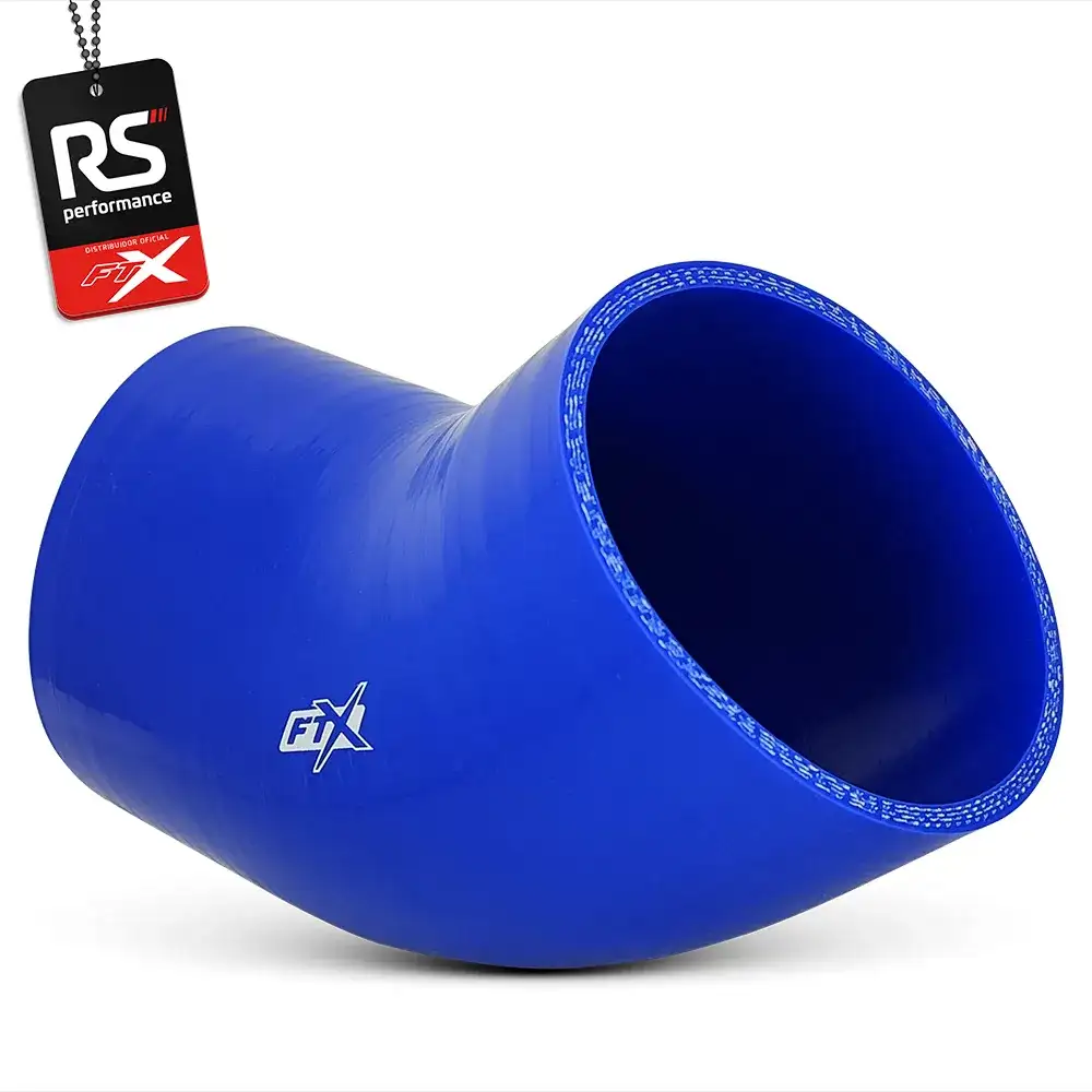 Mangote De Silicone De 45° De 4 Polegadas 101,6mm - 2 Cores