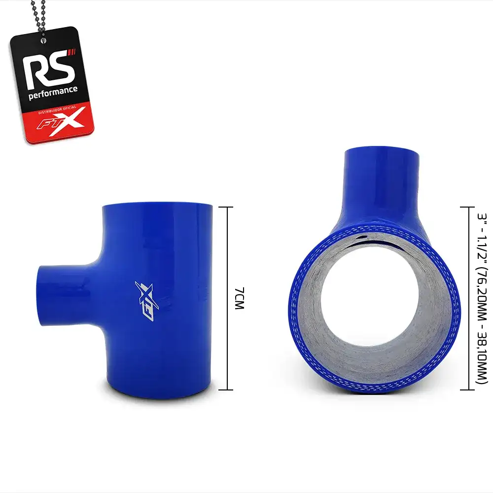 Mangote De Silicone Em T De 3 - 1.1/2 Polegadas - 2 Cores