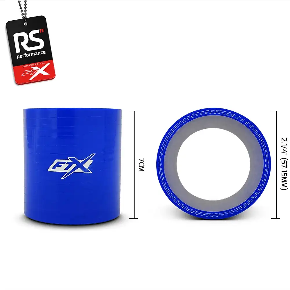 Mangote De Silicone Reto De 2.1/4 Polegadas 57,15mm 2 Cores