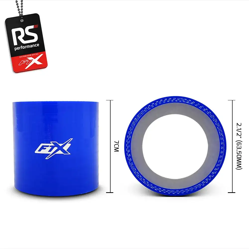 Mangote De Silicone Reto De 2.1/2 Polegadas 63,5mm - 2 Cores
