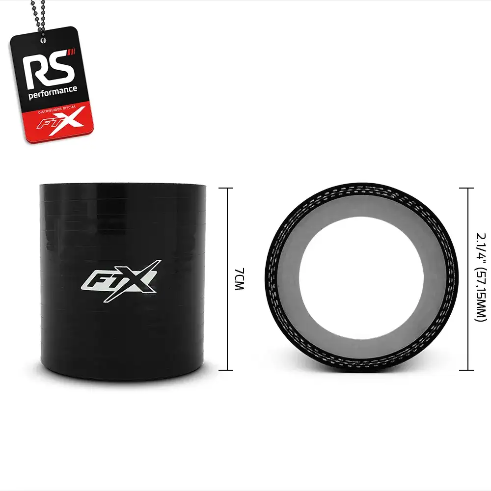 Mangote De Silicone Reto De 2.1/4 Polegadas 57,15mm 2 Cores