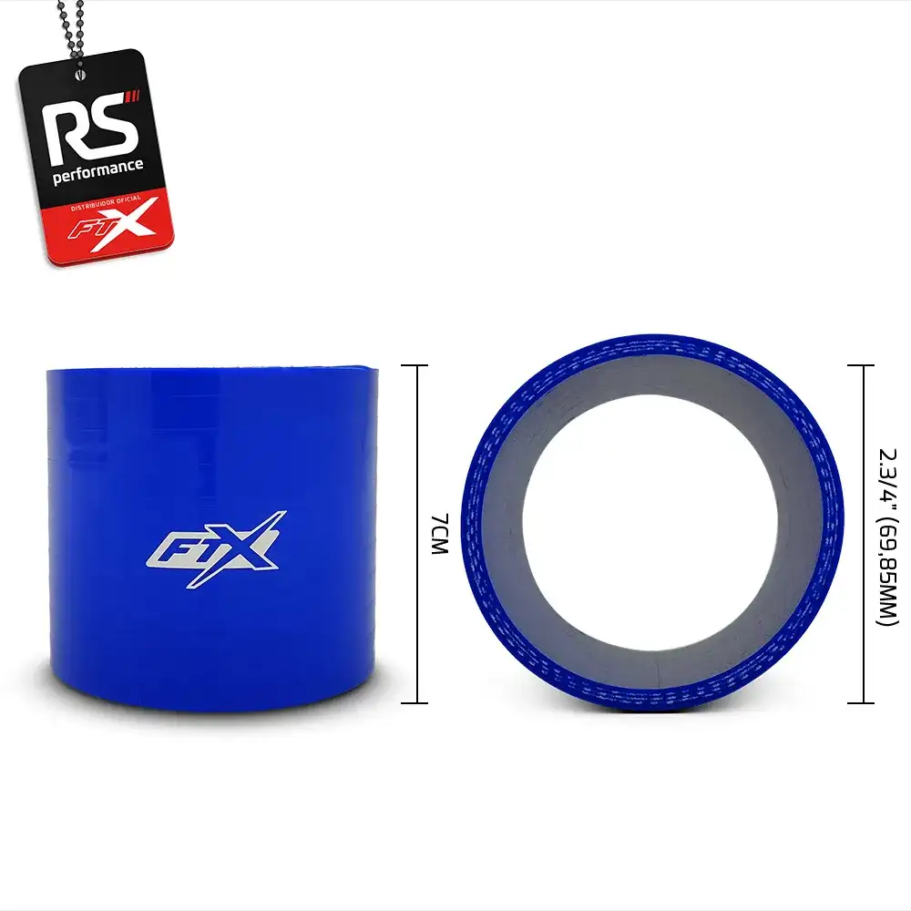 Mangote De Silicone Reto De 2.3/4 Polegadas 69,85mm 2 Cores