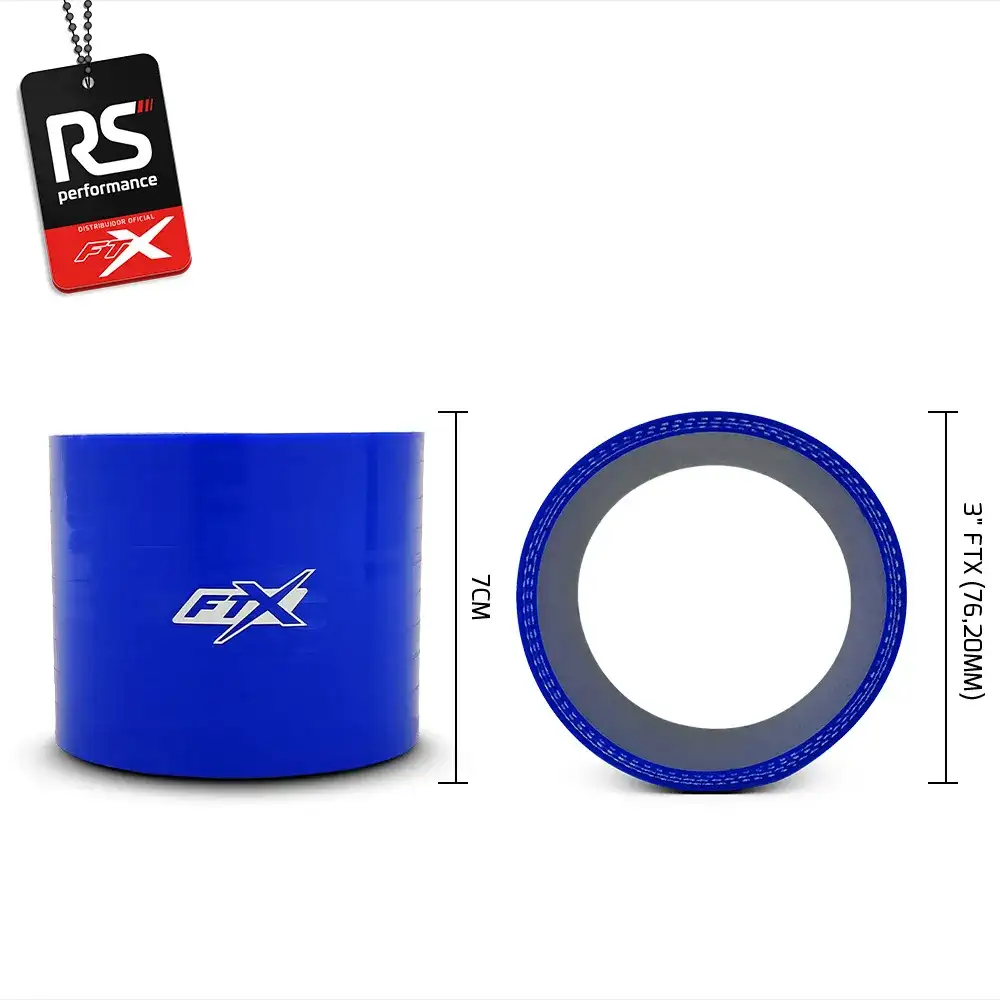 Mangote De Silicone Reto Ftx De 3 Polegadas 76,2mm - 2 Cores