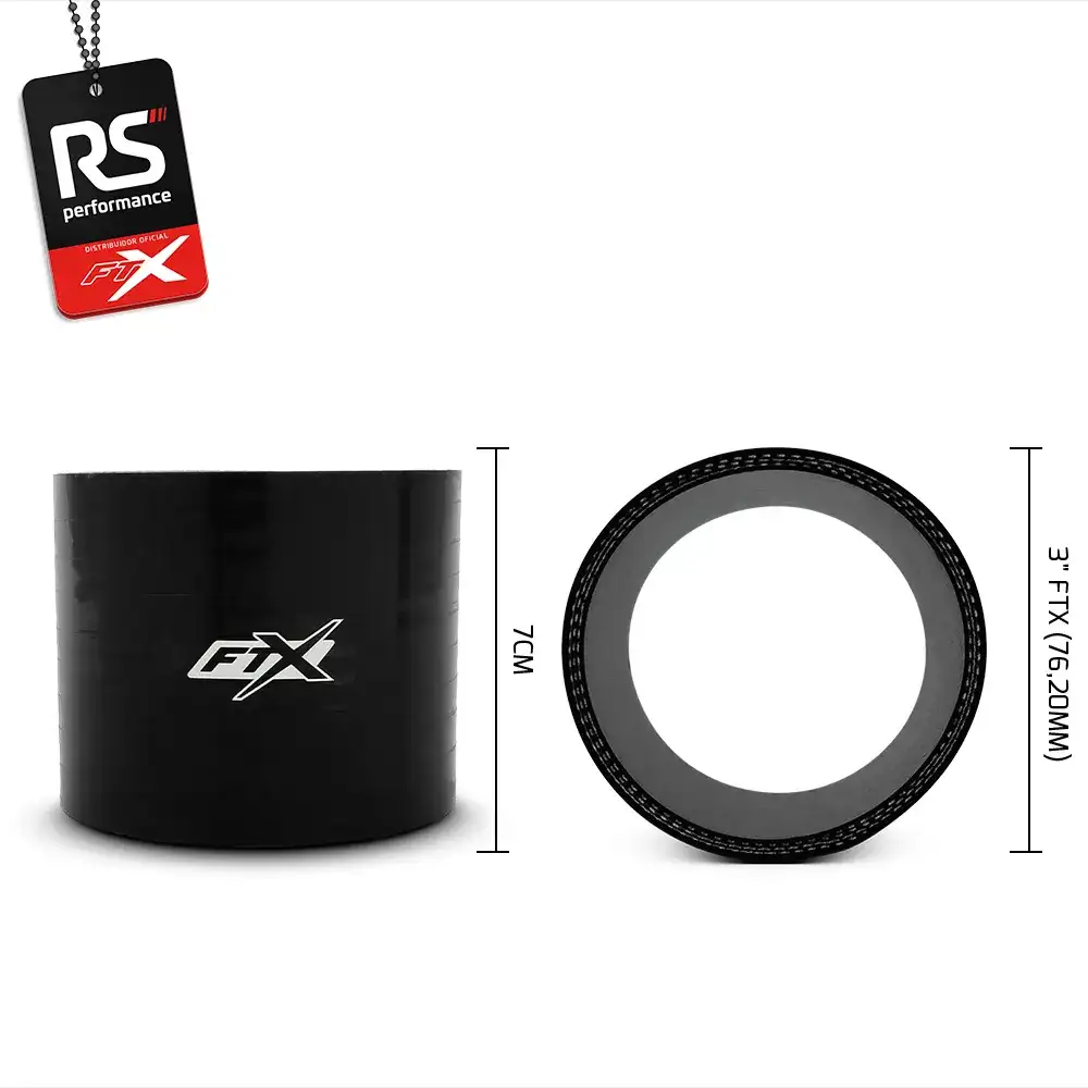 Mangote De Silicone Reto Ftx De 3 Polegadas 76,2mm - 2 Cores