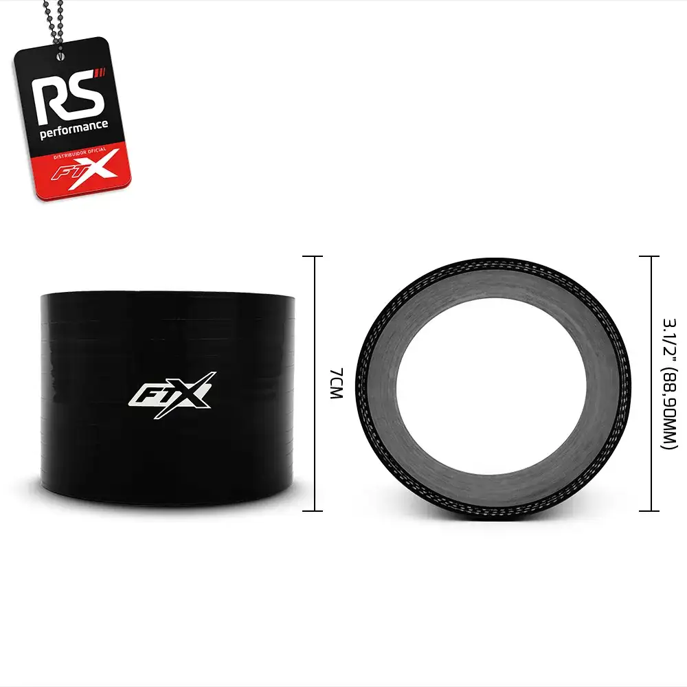 Mangote De Silicone Reto De 3.1/2 Polegadas 88,9mm - 2 Cores