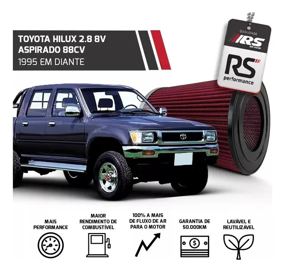 FILTRO INBOX HILUX 2.8 DE 1996 A 2001 - 0-UNICO - 0