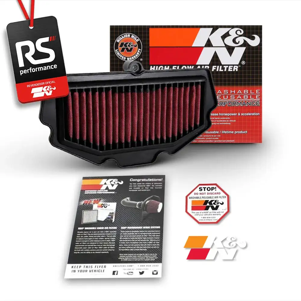 Filtro Ar Esportivo Inbox K&n Kawasaki En650 Vulcan S Abs