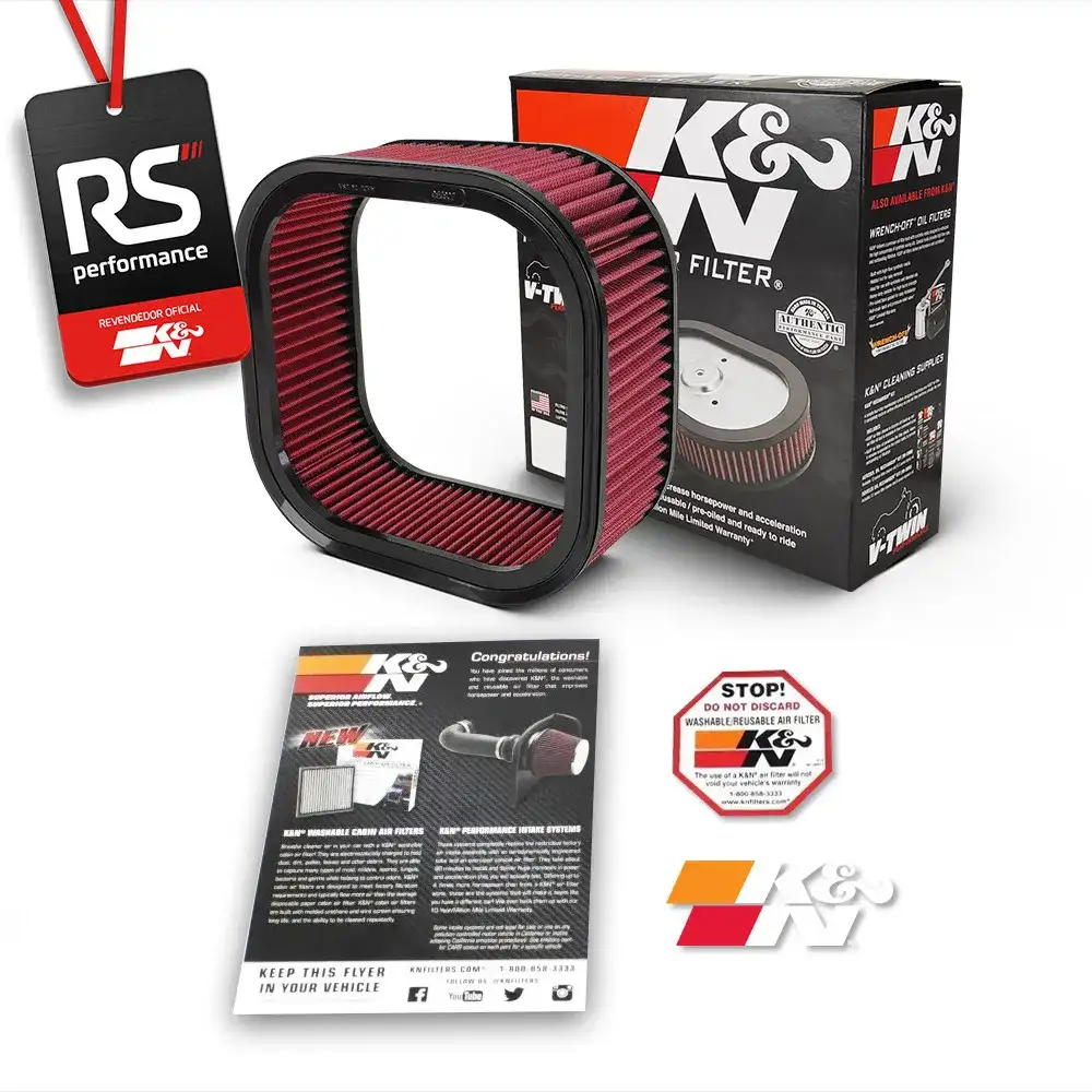 Filtro Esportivo Inbox Harley-davidson V-rod 2006 Até 2017