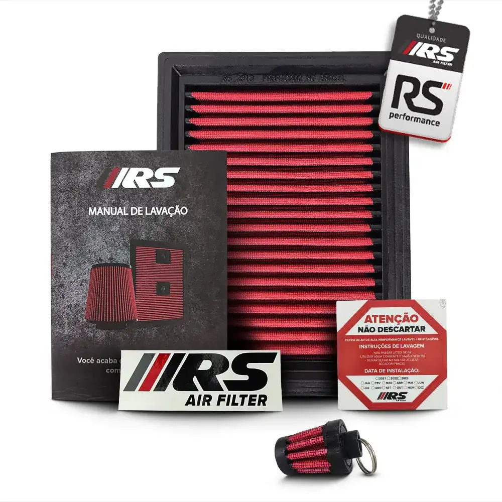 Filtro De Ar Esportivo Nissan March 1.0 3cil 2015 Em Diante
