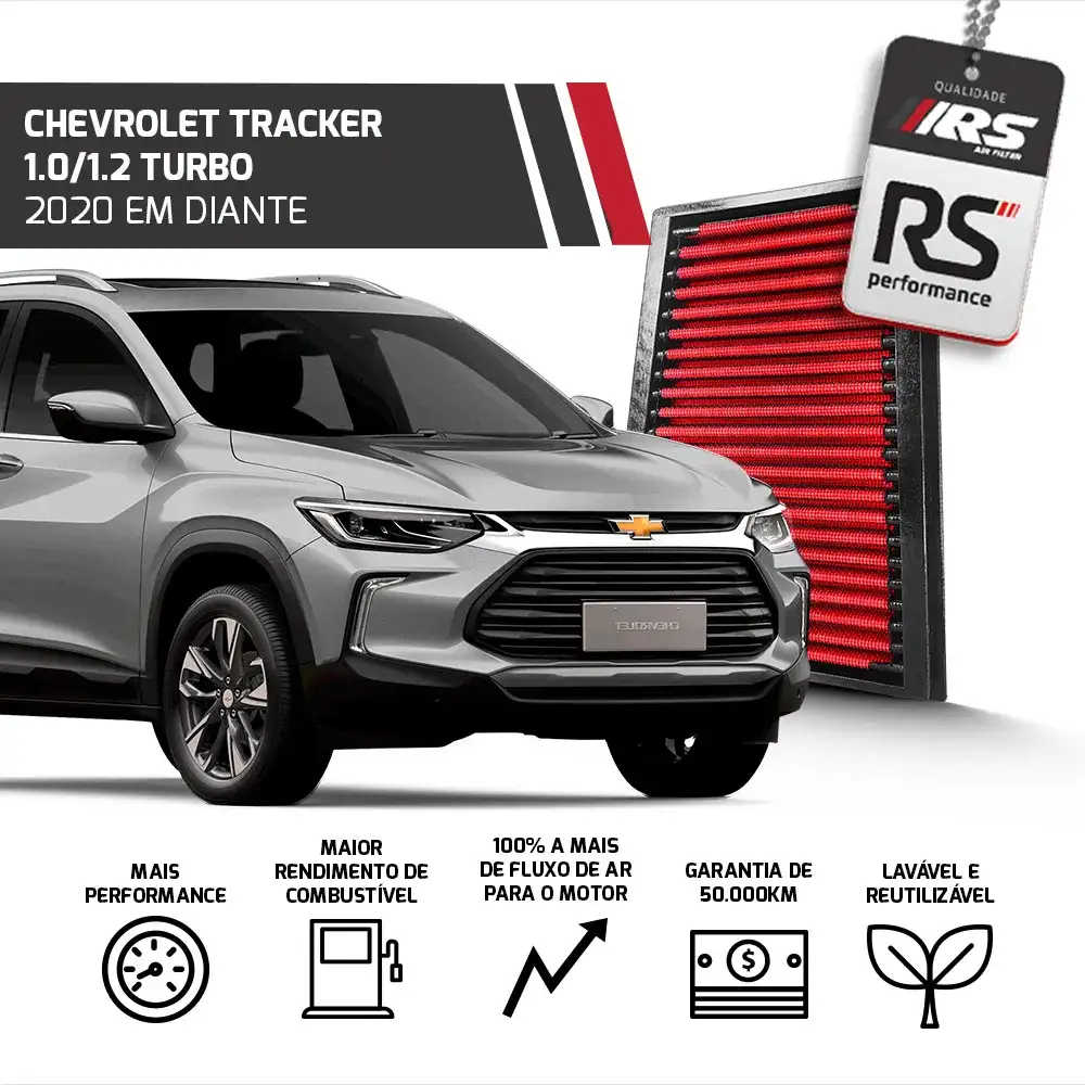 Filtro Esportivo Inbox Chevrolet Onix Tracker 2019 Em Diante