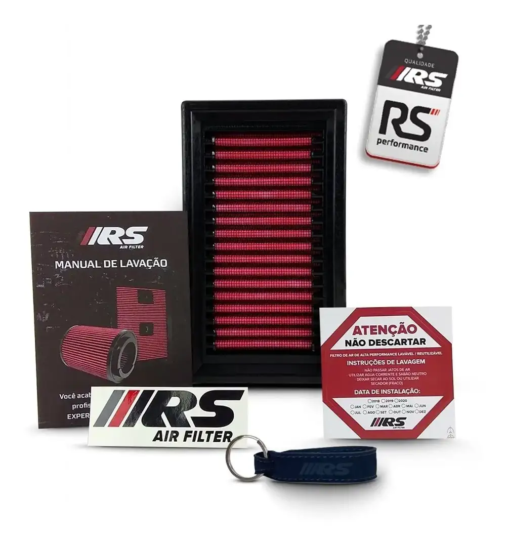 Filtro De Ar Esportivo Rs Filter Inbox Moto Bmw F650gs 2009+