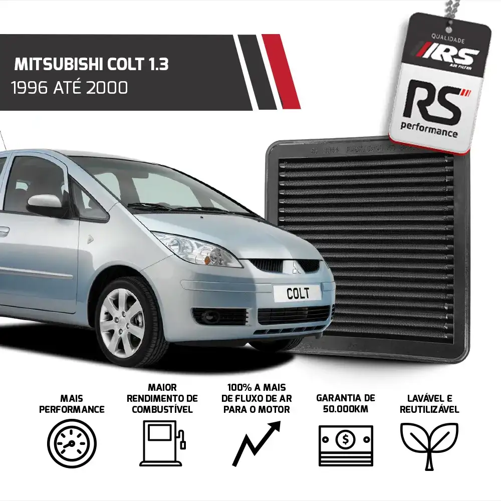 Filtro Esportivo Inbox Mitsubishi Airtrek Colt Pajero 1996 em diante