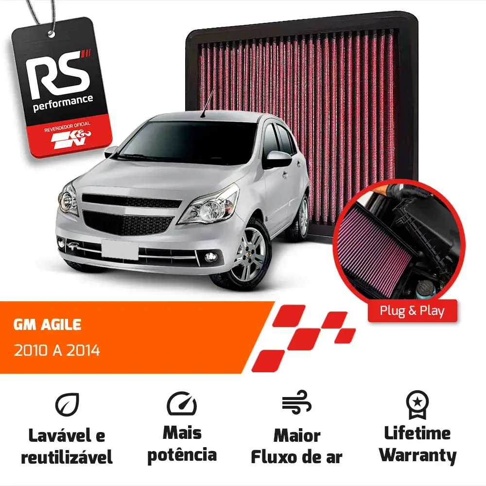 Filtro Esportivo Inbox Gm Agile Tigra Corsa Montana Classic