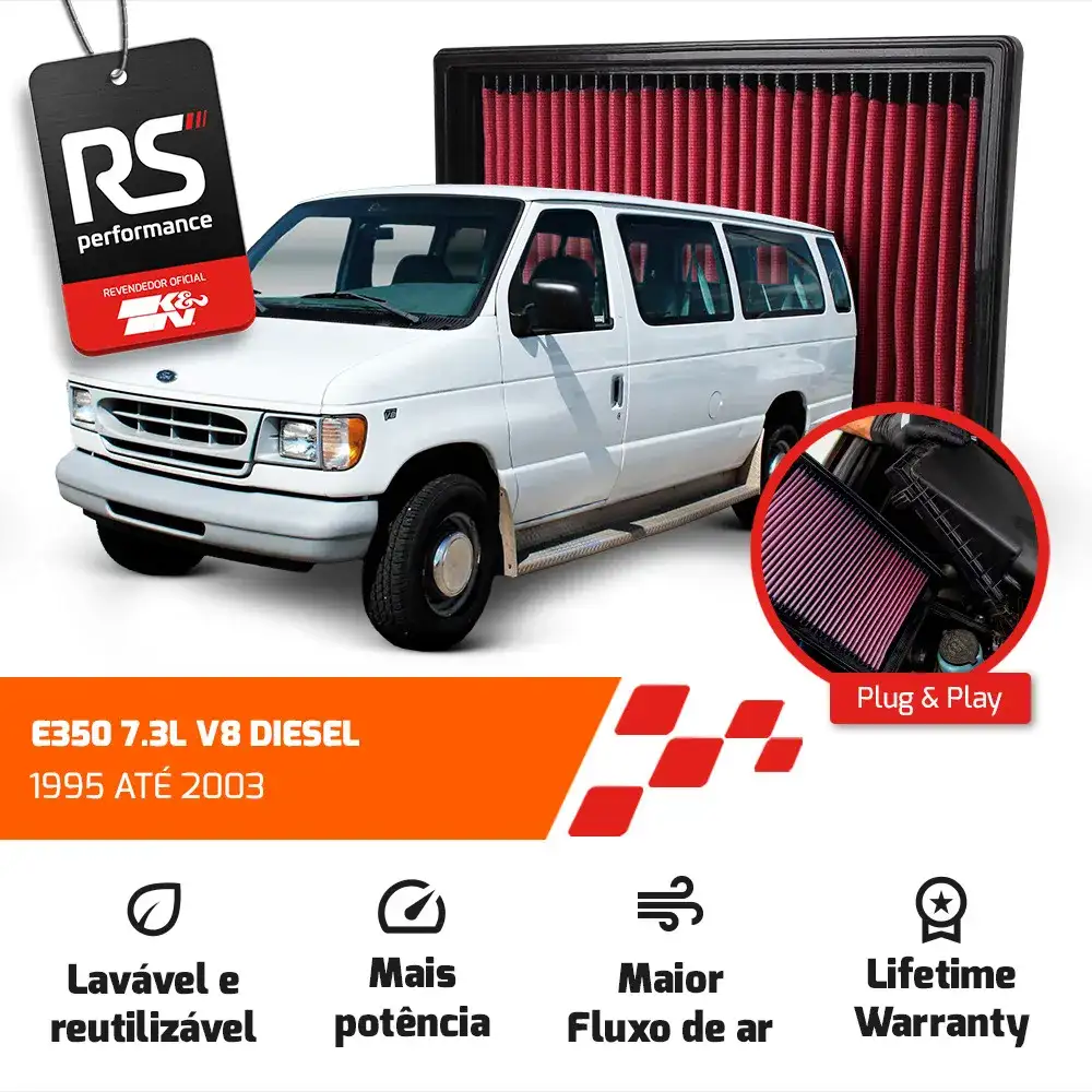 Filtro Esportivo Inbox Vw Gol Saveiro Parati 1.6 2004-2010