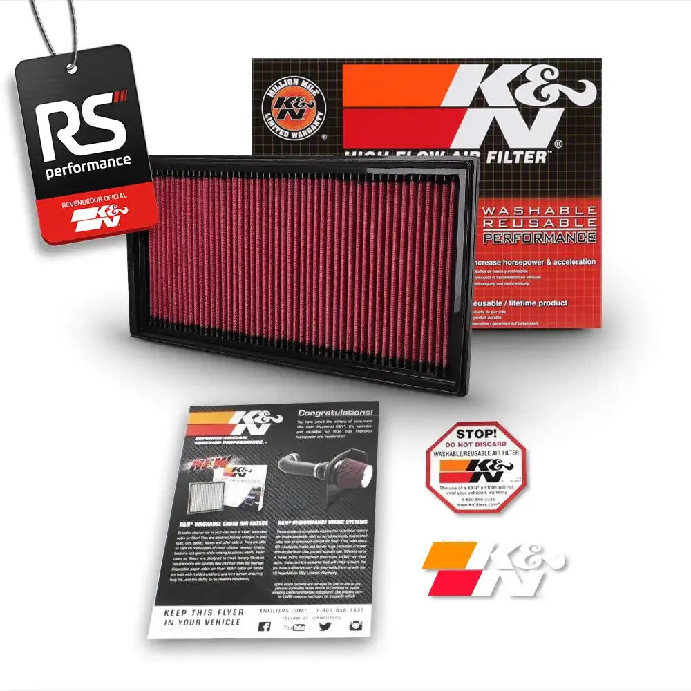 Filtro Esportivo Inbox Vw Bora Jetta Golf 2.0 1996 Até 2009