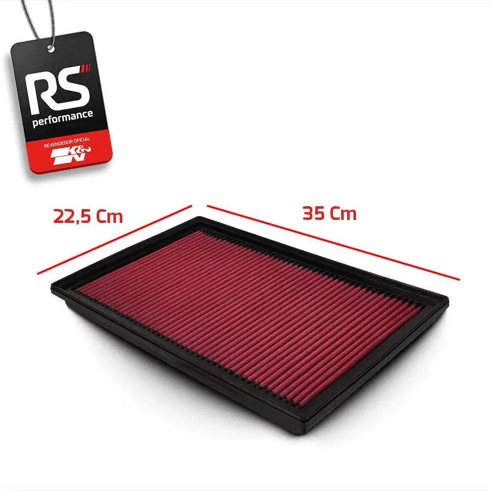 Filtro Esportivo Vw Audi Passat Eos Golf Tt A3 Rs3 2003-2018