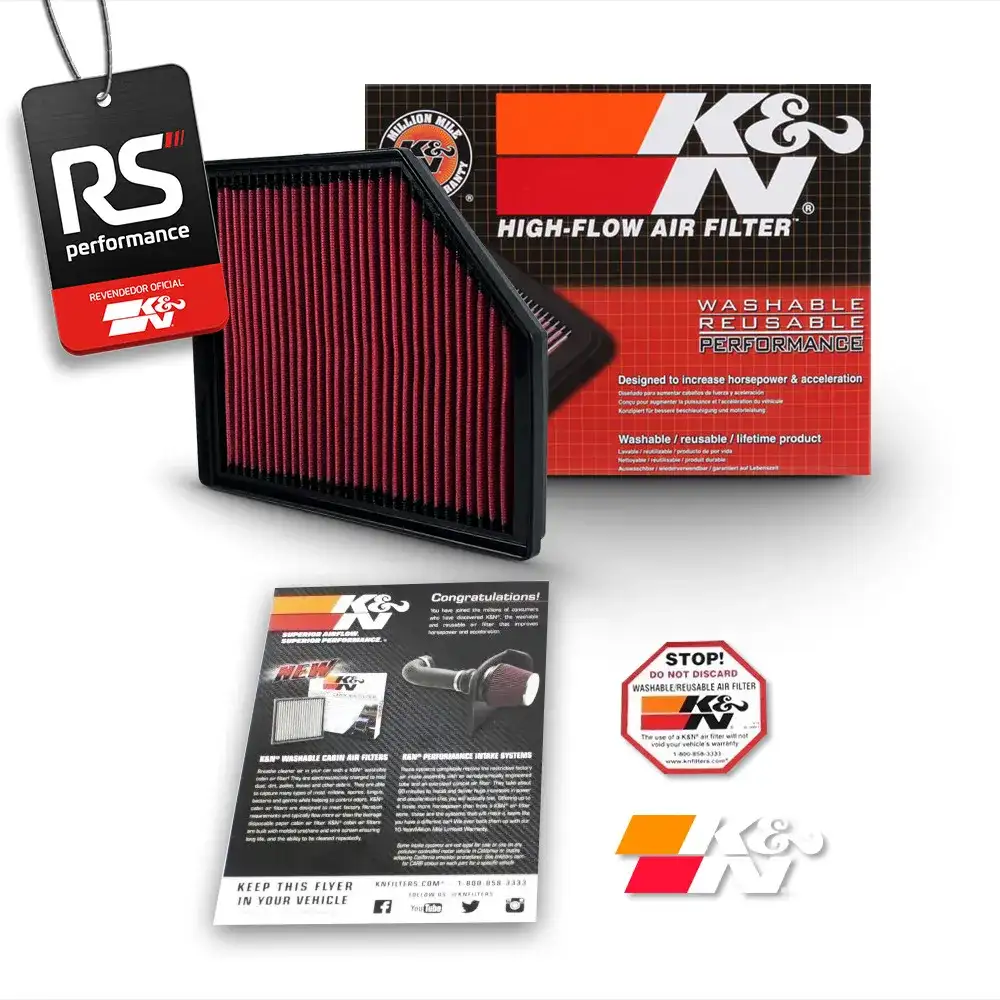 Filtro Esportivo Volvo S80 V70 Xc70 S60 V60 Xc60 2007-2016