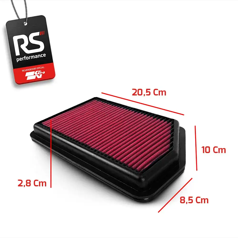 Filtro Esportivo Hyundai Creta I30 Elantra Tucson 2010-2019