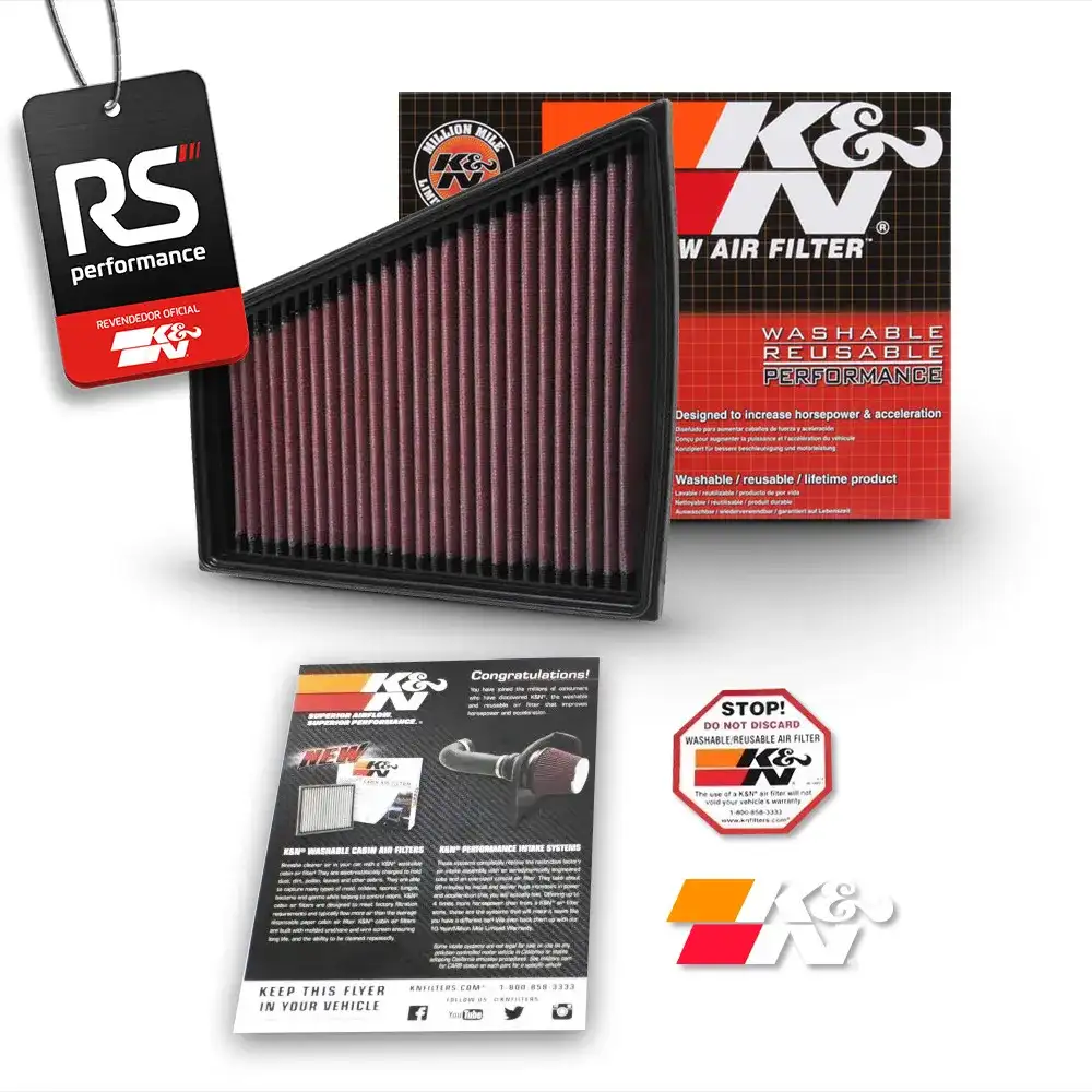 Filtro Esportivo Inbox Vw Gol Voyage Saveiro Fox Polo 1.6 8v