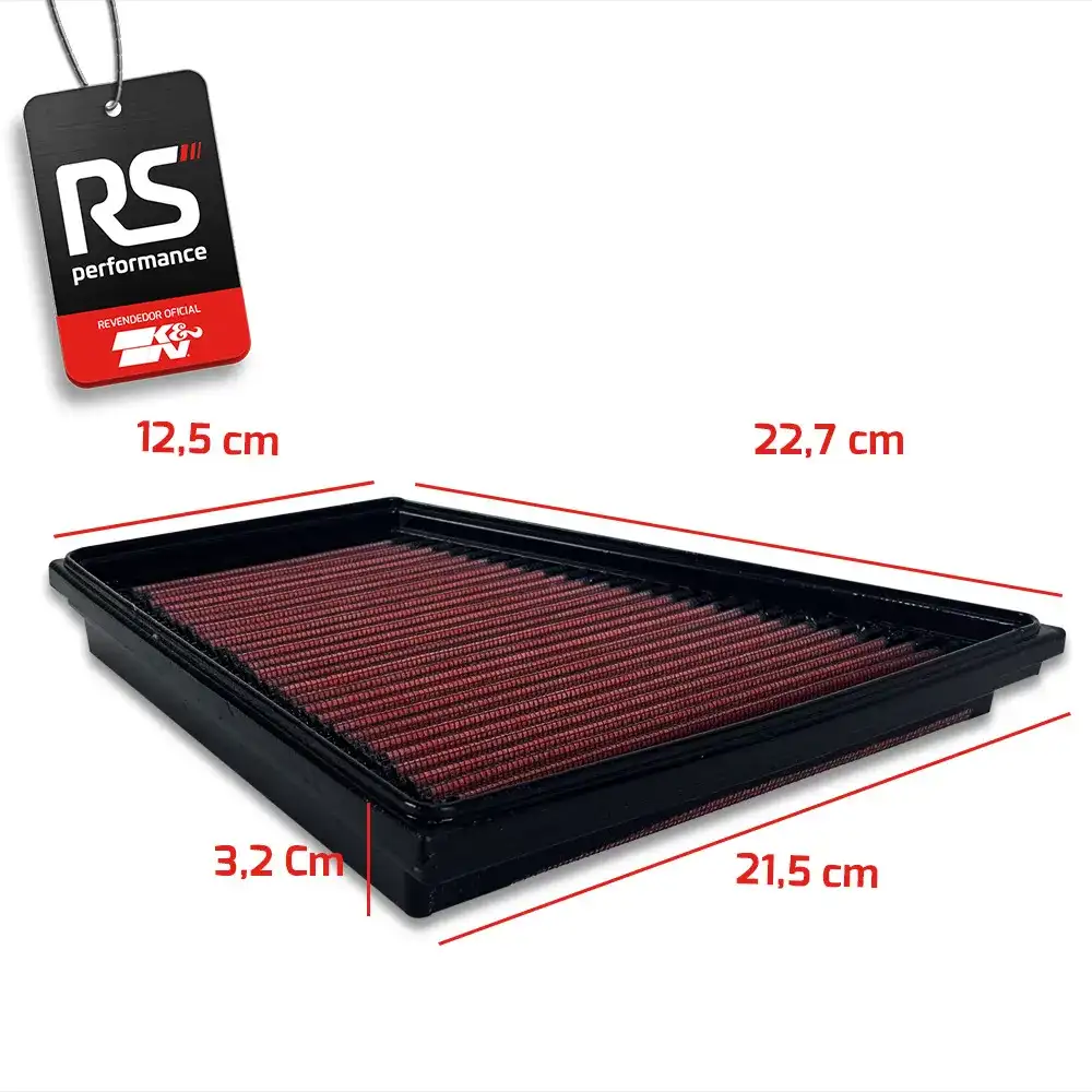 Filtro Esportivo Inbox Vw Gol Voyage Saveiro Fox Polo 1.6 8v