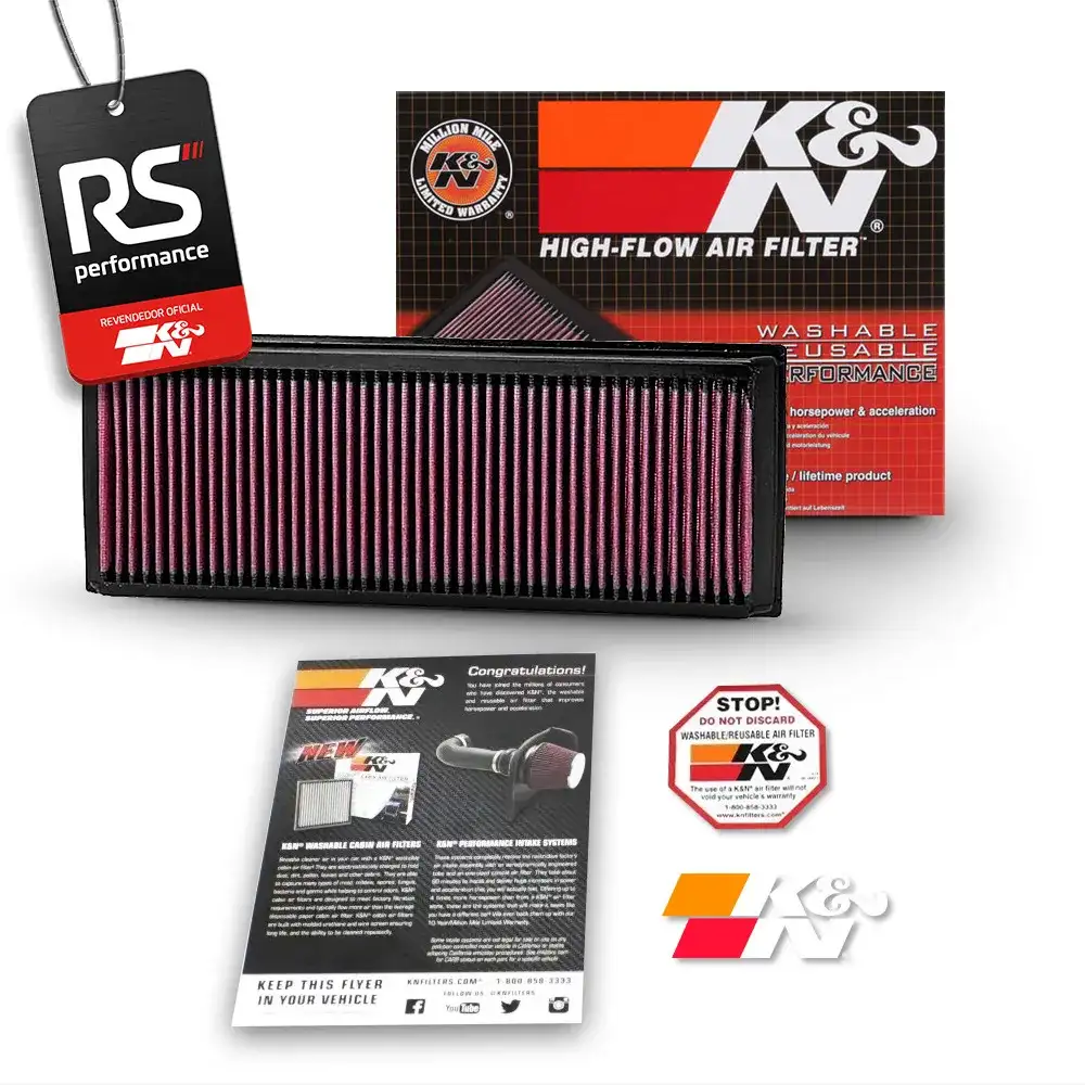 Filtro Esportivo Vw Jetta Fusca A3 Q3 2.0 Tsi 200cv 2007+