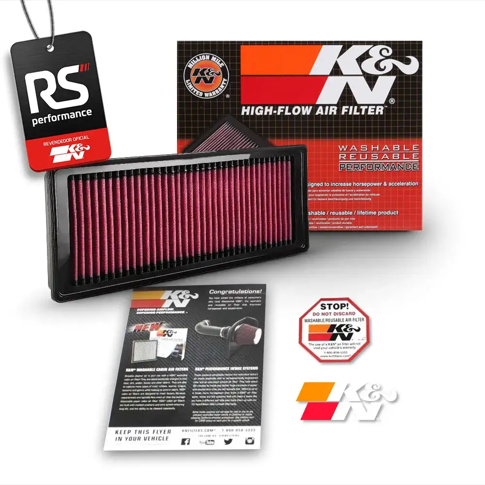 Filtro De Ar Esportivo K&n Audi A4 A5 Q5 2.0 Tsi Tfsi 2008