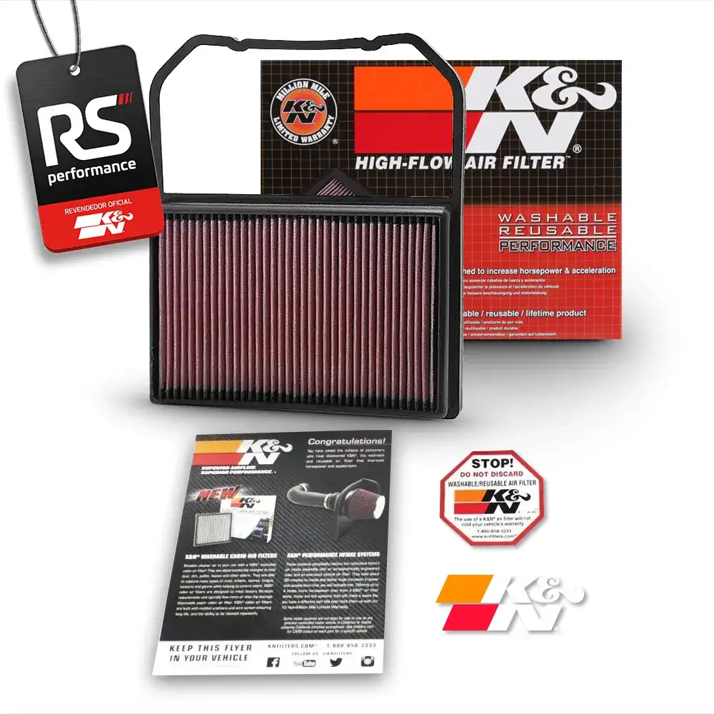 Filtro Esportivo Inbox Vw 1.0 12v Mpi 2014 A 2019