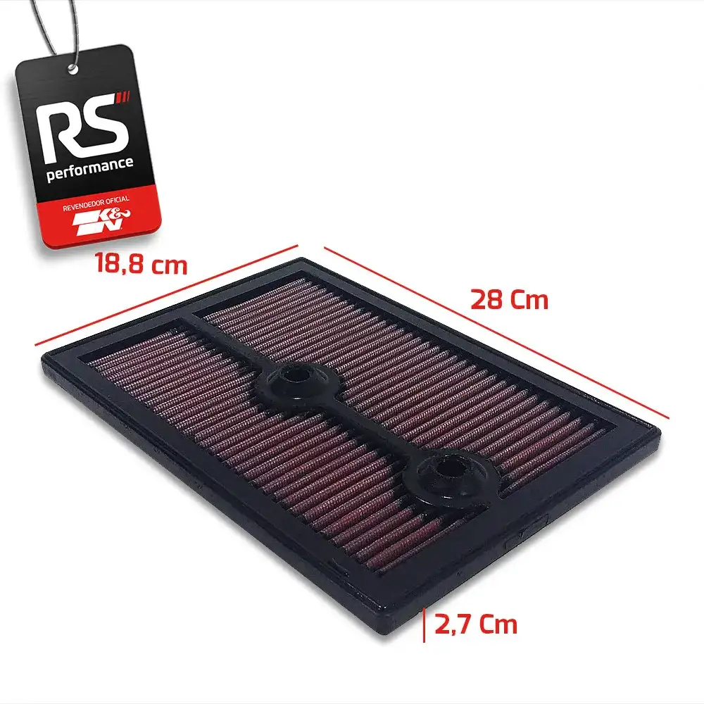 Filtro Esportivo Inbox Vw Audi Golf Jetta A3 1.4 Tsi 2014+