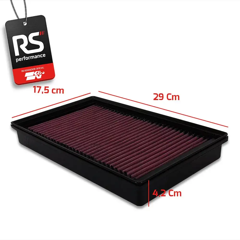 Filtro Esportivo Inbox Vw Audi Golf Jetta A3 2.0 Tsi 2013+