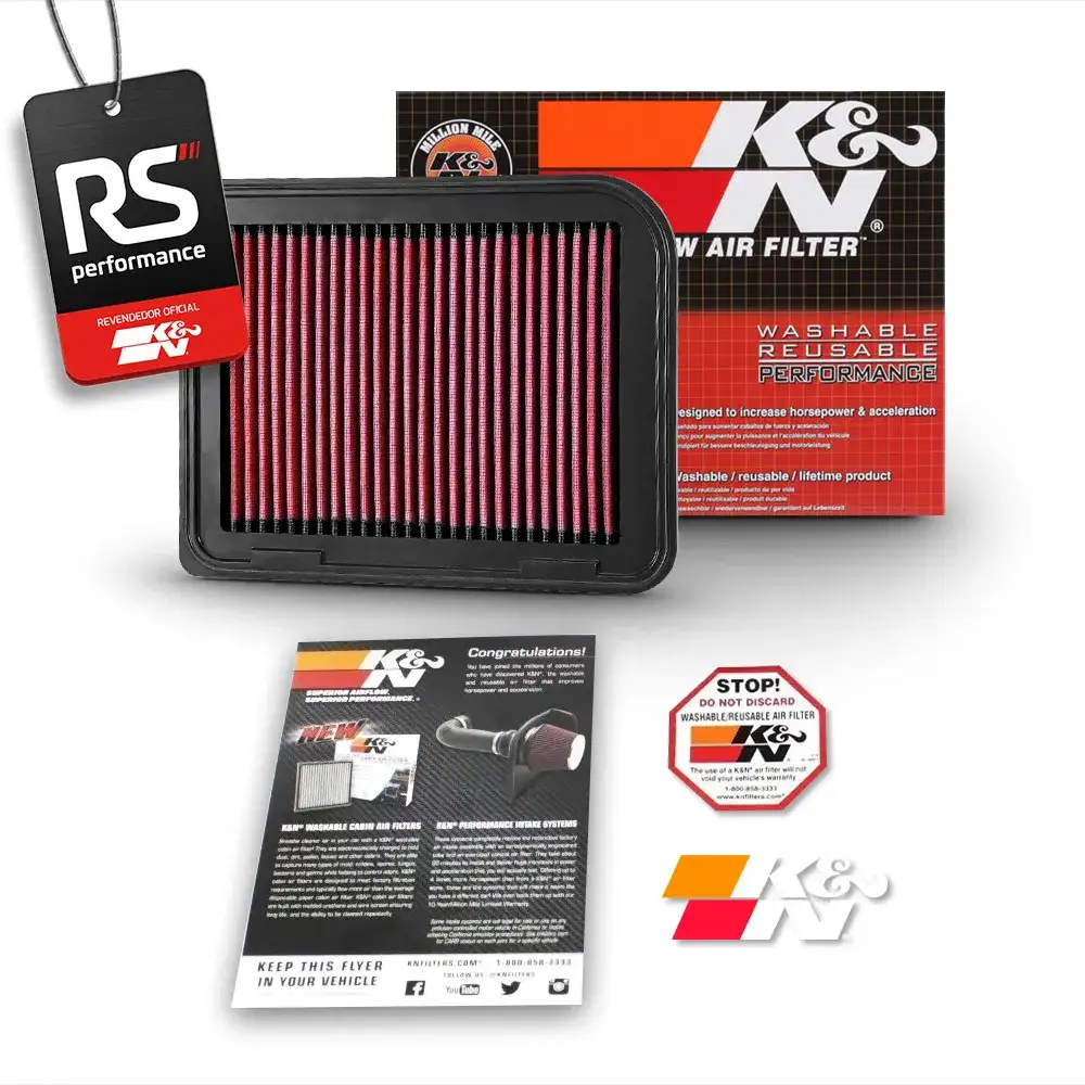 Filtro De Ar Esportivo K&n Mitsubishi Asx Outlander Lancer