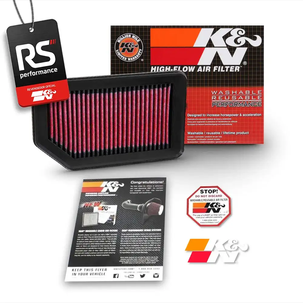 Filtro Esportivo Inbox Honda City Fit Hrv 1.5 2015 Em Diante