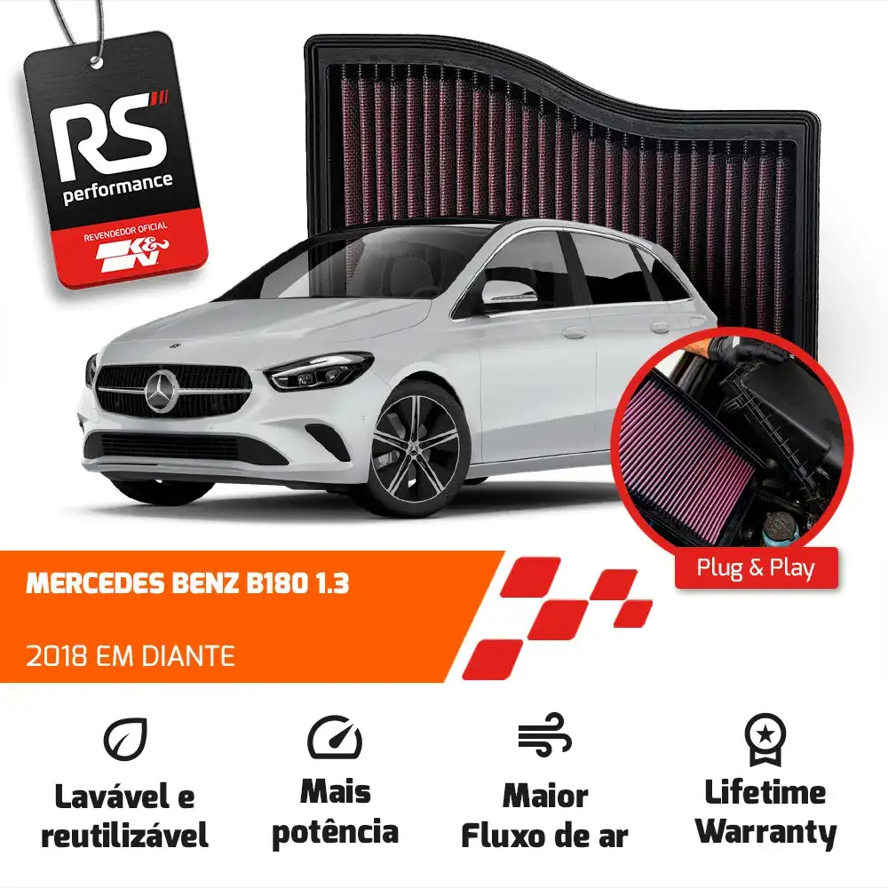 Filtro Esportivo Inbox Mercedes A/b Class 1.3 2018 Em Diante