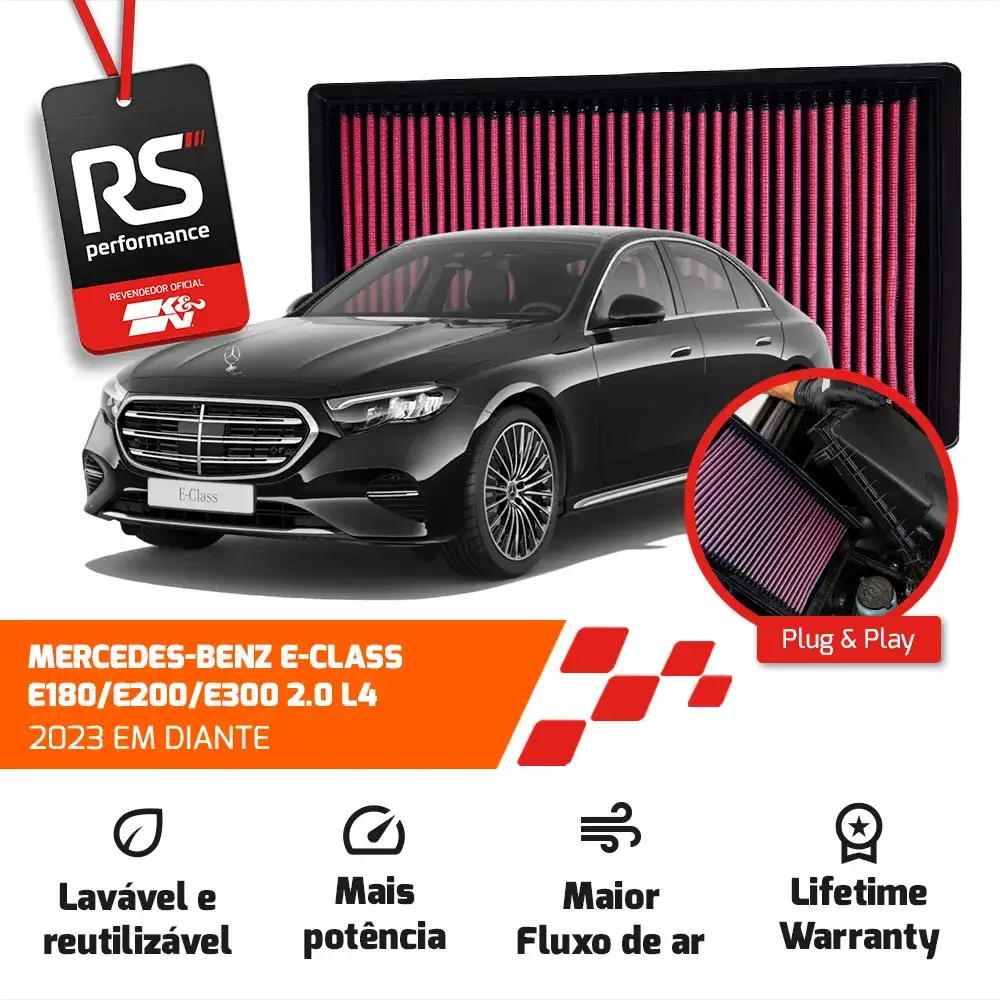 Filtro Esportivo Inbox Mercedes Classe C E Glc Gle 2.0 2021+