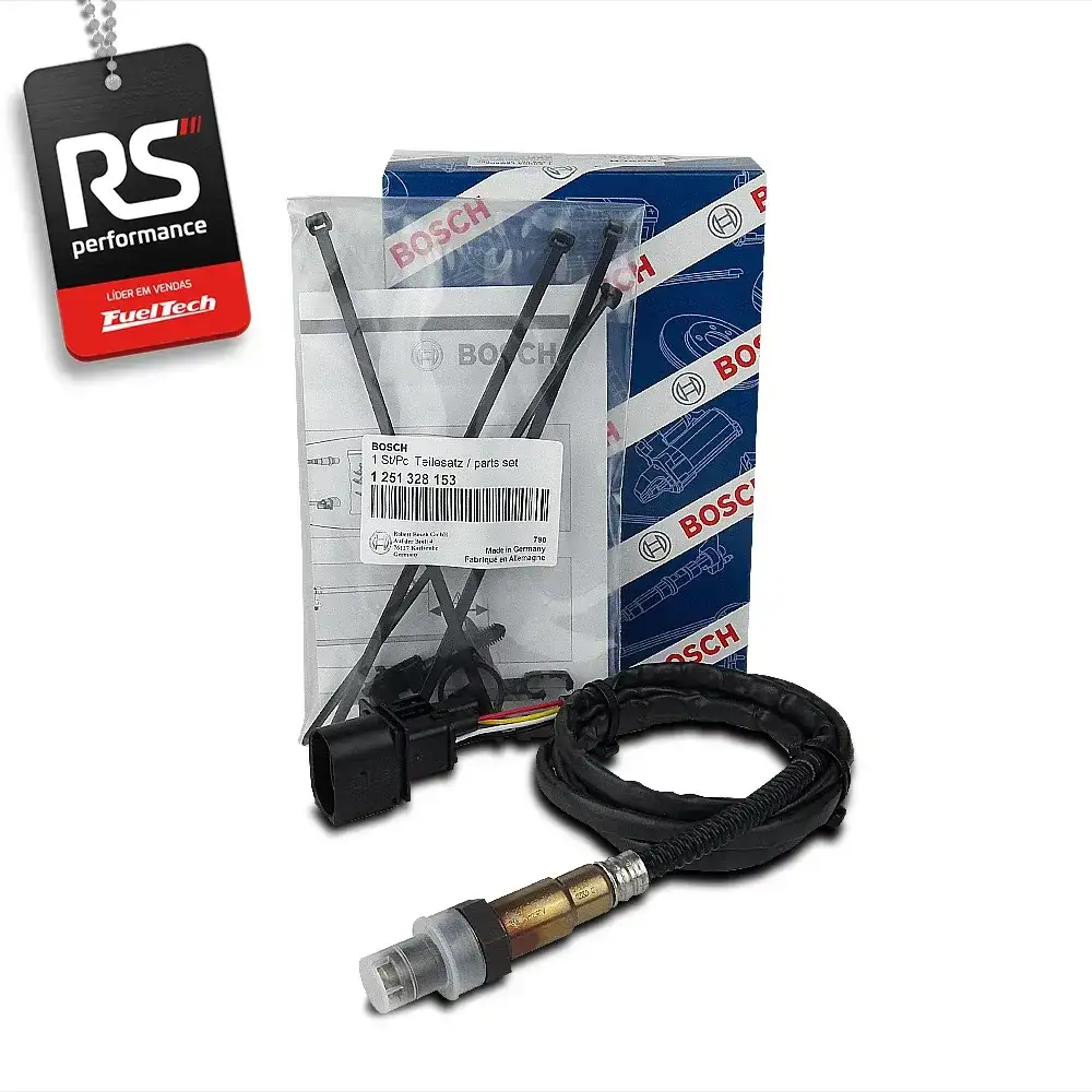 Wb-o2 Datalogger + Sonda Bosch 4.2 + Chicote Motor Dianteiro