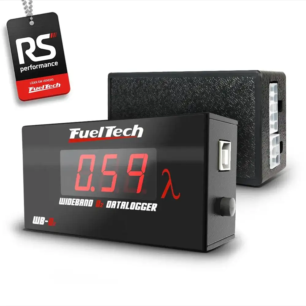 Wb-o2 Datalogger + Sonda Bosch 4.2 + Chicote Motor Dianteiro